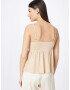 HOLLISTER Top maro deschis - Pled.ro