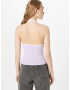 HOLLISTER Top mov pastel / alb - Pled.ro