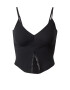 HOLLISTER Top negru - Pled.ro