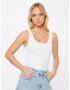 HOLLISTER Top negru / alb - Pled.ro