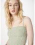 HOLLISTER Top verde deschis - Pled.ro