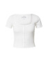 HOLLISTER Tricou alb - Pled.ro