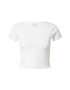 HOLLISTER Tricou alb - Pled.ro