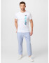 HOLLISTER Tricou alb - Pled.ro