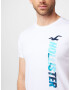 HOLLISTER Tricou alb - Pled.ro