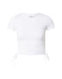 HOLLISTER Tricou alb - Pled.ro