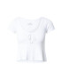 HOLLISTER Tricou alb - Pled.ro