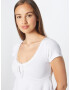 HOLLISTER Tricou alb - Pled.ro