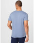 HOLLISTER Tricou albastru / alb - Pled.ro