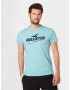 HOLLISTER Tricou albastru aqua / negru - Pled.ro