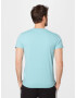 HOLLISTER Tricou albastru aqua / negru - Pled.ro