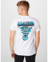 HOLLISTER Tricou albastru aqua / negru / alb - Pled.ro