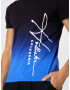 HOLLISTER Tricou albastru / bleumarin / alb - Pled.ro