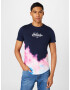 HOLLISTER Tricou albastru / bleumarin / mov orhidee / alb - Pled.ro