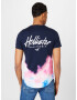 HOLLISTER Tricou albastru / bleumarin / mov orhidee / alb - Pled.ro