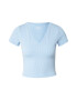 HOLLISTER Tricou albastru deschis - Pled.ro