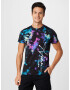 HOLLISTER Tricou albastru deschis / lila / negru / alb - Pled.ro