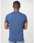 HOLLISTER Tricou albastru fumuriu - Pled.ro