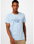 HOLLISTER Tricou albastru fumuriu / albastru deschis - Pled.ro