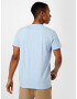 HOLLISTER Tricou albastru fumuriu / albastru deschis - Pled.ro