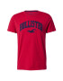 HOLLISTER Tricou albastru fumuriu / roșu / negru - Pled.ro