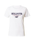 HOLLISTER Tricou albastru marin / roşu închis / alb - Pled.ro