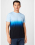 HOLLISTER Tricou albastru neon / albastru deschis / negru - Pled.ro