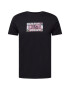 HOLLISTER Tricou albastru pastel / galben pastel / roz deschis / negru - Pled.ro