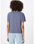 HOLLISTER Tricou albastru porumbel / alb - Pled.ro