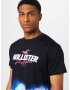 HOLLISTER Tricou albastru / roz / negru / alb - Pled.ro