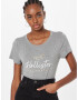 HOLLISTER Tricou auriu / gri amestecat / alb - Pled.ro