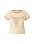 HOLLISTER Tricou bej / maro - Pled.ro