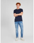 HOLLISTER Tricou bleumarin - Pled.ro