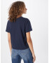 HOLLISTER Tricou bleumarin / alb - Pled.ro