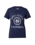 HOLLISTER Tricou bleumarin / alb - Pled.ro