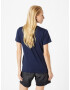 HOLLISTER Tricou bleumarin / alb - Pled.ro