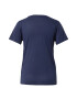 HOLLISTER Tricou bleumarin / alb - Pled.ro