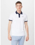 HOLLISTER Tricou bleumarin / alb - Pled.ro