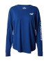 HOLLISTER Tricou bleumarin / alb - Pled.ro