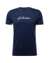 HOLLISTER Tricou bleumarin / alb - Pled.ro