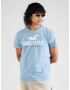 HOLLISTER Tricou bleumarin / albastru deschis / alb - Pled.ro