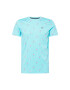 HOLLISTER Tricou bleumarin / albastru deschis / roz deschis - Pled.ro