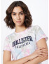 HOLLISTER Tricou bleumarin / albastru deschis / roz deschis / alb - Pled.ro