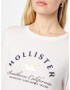 HOLLISTER Tricou bleumarin / auriu / alb - Pled.ro