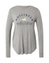 HOLLISTER Tricou bleumarin / auriu / gri - Pled.ro