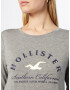 HOLLISTER Tricou bleumarin / auriu / gri - Pled.ro