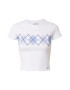 HOLLISTER Tricou bleumarin / azur / albastru deschis / alb - Pled.ro