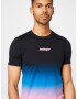 HOLLISTER Tricou bleumarin / azur / roz - Pled.ro