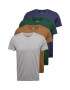 HOLLISTER Tricou bleumarin / maro / gri / verde închis - Pled.ro