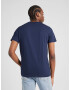 HOLLISTER Tricou bleumarin / roşu închis / alb - Pled.ro